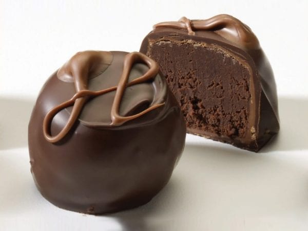 double chocolate truffle 42 pieces 1 5 oz -A Chocolate Cafe