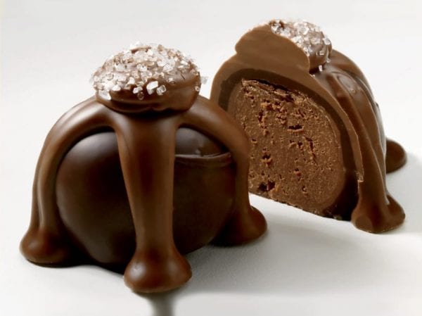 sea salt caramel truffle 24 pieces 1 5 oz -A Chocolate Cafe